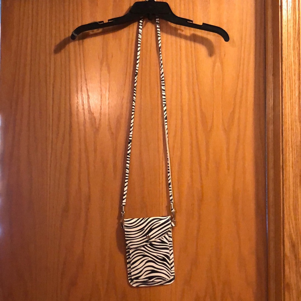 Zebra shoulder bag